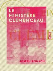 Le Ministère Clémenceau