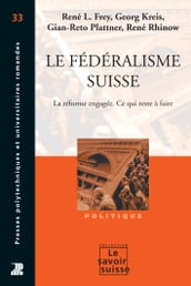 Le fédéralisme suisse