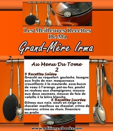 Les Meilleures Recettes De Ma Grand-Mère Irma - Géraldine Paquier