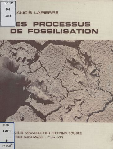 Les Processus de fossilisation - Francis Lapierre