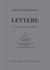 Lettere. 5: (1783-1785)