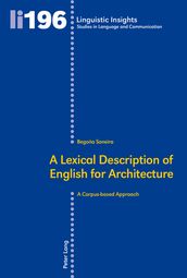 A Lexical Description of English for Architecture