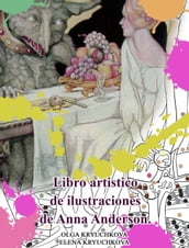 Libro artistico de ilustraciones de Anna Anderson.