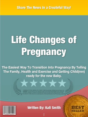 Life Changes of Pregnancy - Kali Smith