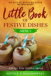 Little Book of Festive Dishes Menu 1