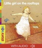 Little girl on the rooftops