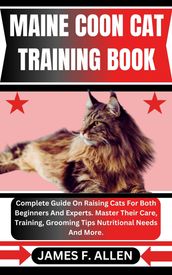 MAINE COON CAT TRAINING BOOK