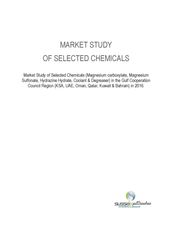 MARKET STUDY OF SELECTED CHEMICALS