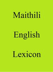 Maithili English Lexicon