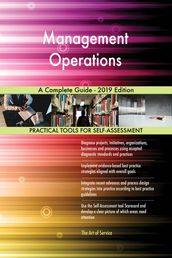 Management Operations A Complete Guide - 2019 Edition