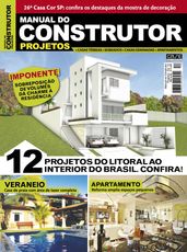 Manual do Construtor Projetos Ed. 12 - 12 Projetos do Litoral ao Interior do Brasil