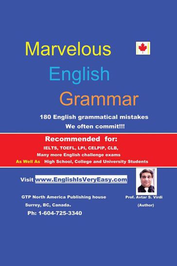 Marvelous English Grammar - Prof. Avtar S. Virdi