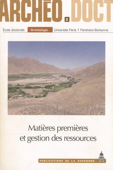 Matières premières et gestion des ressources - Collectif