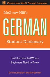 McGraw-Hill s German Student Dictionary