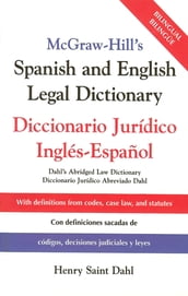 McGraw Hill s Spanish/English Legal Dict (PB)