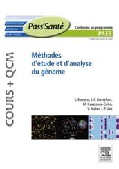 Méthodes d étude et d analyse du génome (Cours + QCM)