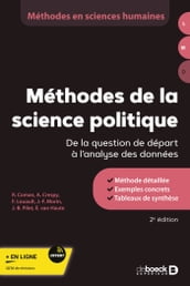 Méthodes de la science politique : De la question de départ à l analyse des données
