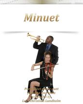Minuet Pure sheet music duet for oboe and viola arranged by Lars Christian Lundholm