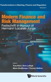 Modern Finance And Risk Management: Festschrift In Honour Of Hermann Locarek-junge