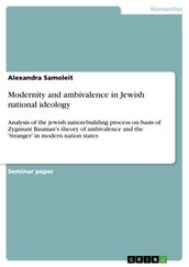 Modernity and ambivalence in Jewish national ideology