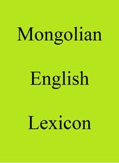Mongolian English Lexicon