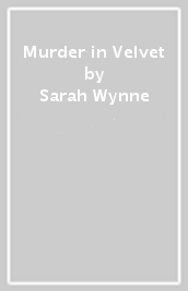 Murder in Velvet