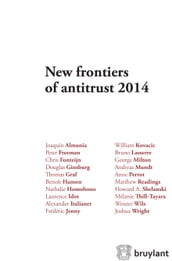 New frontiers of antitrust 2014