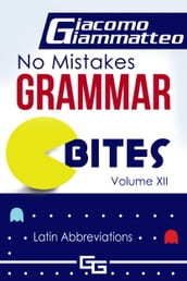 No Mistakes Grammar Bites, Volume XII, 