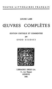 OEuvres complètes