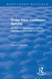 Order from Confusion Sprung