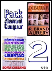 Pack Ahorra al Comprar 2: nº 018: Cómo crear fuentes de ingresos pasivos para lograr la libertad financiera & Enseña a dibujar en una hora