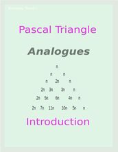Pascal Triangle Analogues Introduction