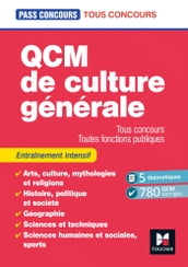 Pass Concours - QCM de culture générale - Tous concours - 7e édition - Entraînement