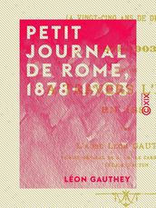 Petit journal de Rome, 1878-1903