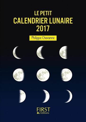 Petit livre - Calendrier lunaire 2018 - Philippe Chavanne