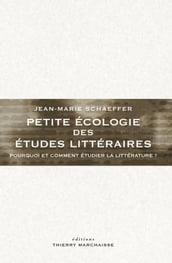 Petite écologie des études littéraires