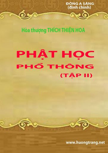 Pht hc ph thông (Tp II) - Dong A Sang