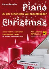 Piano-Christmas - Weihnachtslieder für das Klavierspielen