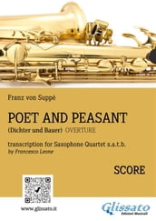 Poet and Peasant - Saxophone Quartet (score)