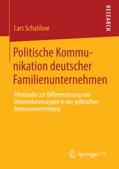 Politische Kommunikation deutscher Familienunternehmen