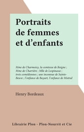 Portraits de femmes et d enfants