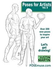 Poses For Artists Vol 6: Various Male & Female Poses