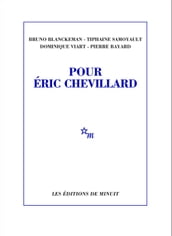 Pour Éric Chevillard