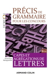 Précis de grammaire pour les concours - 6e éd.