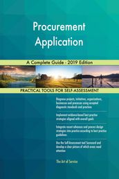 Procurement Application A Complete Guide - 2019 Edition