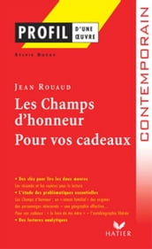 Profil - Rouaud (Jean) : Les Champs d Honneur, Pour vos cadeaux