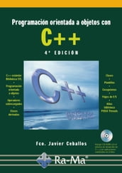 Programación Orientada a Objetos con C++. 4ª edición