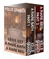 A Rare Bath & Bed 2 Story Bundle (Cowboy Western Gay Erotic Romance)