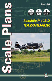 Republic P-47b-D Razorback