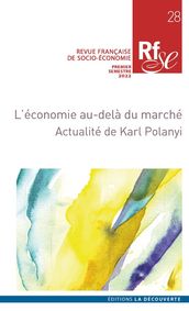 Revue Française de Socio-Économie n° 28 - L économie au-delà du marché
